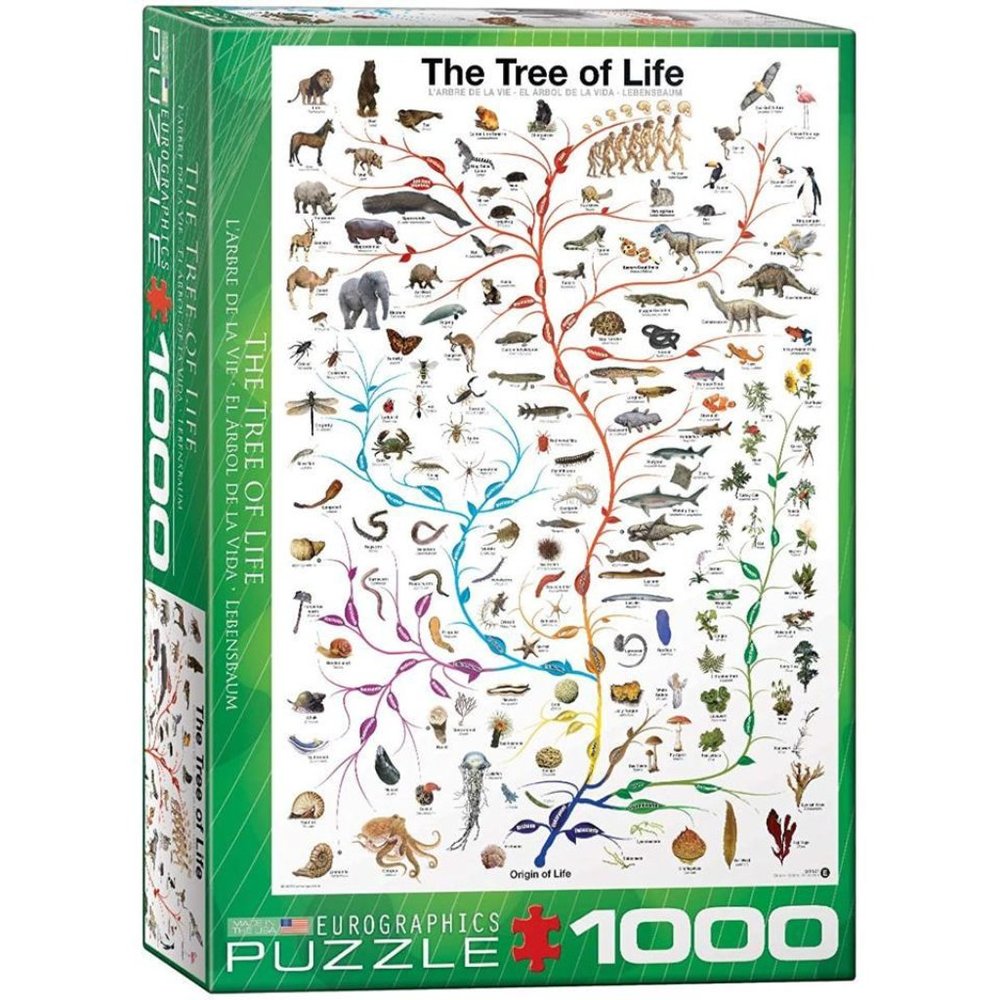 Eurographics Evolution The Tree of Life 1000-Piece